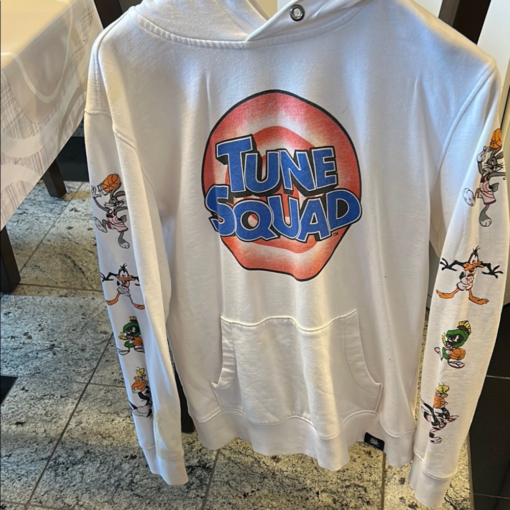 Warner Bros. White Tune Squad Hoodie